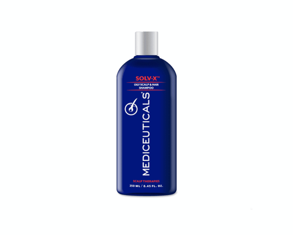 Лікувальний шампунь для жирної шкіри голови Mediceuticals Solv-X Shampoo 250ml