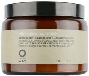 Маска для волосся з анти-фриз ефектом Oway Silk and Glow Mask 500ml