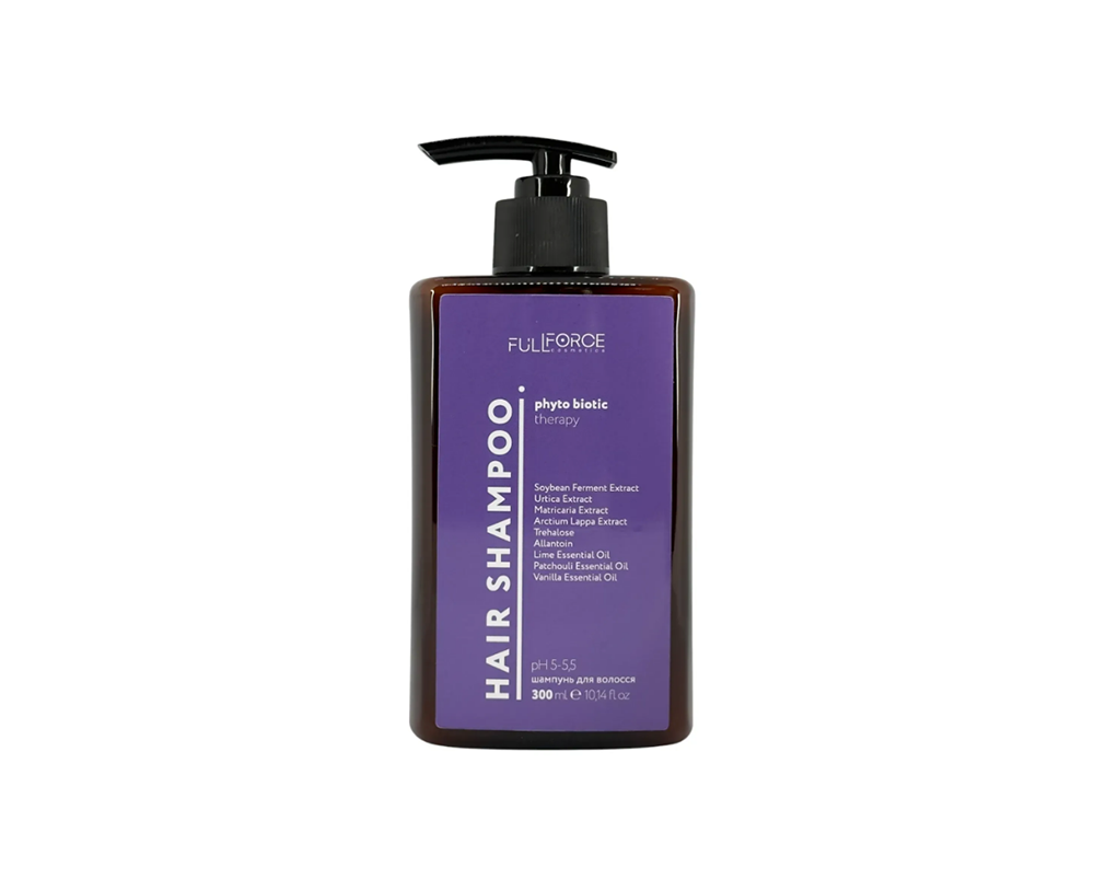 Пробіотичний шампунь для чутливої шкіри Full Force Hair Shampoo Phyto Biotic 300 ml