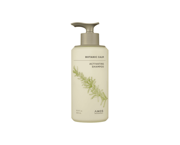 Веганський шампунь для зміцнення волосся AMOS Professional Botanic Calm Activating Shampoo 500 ml