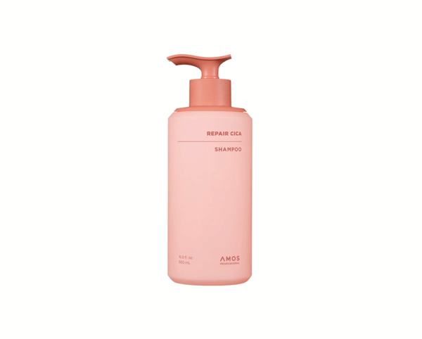 Відновлювальний шампунь для пошкодженого волосся AMOS Professional Repair Cica Shampoo 500ml
