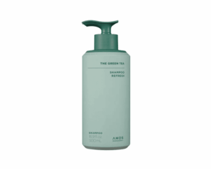 Освіжальний шампунь для тонкого волосся AMOS Professional The Green Tea Shampoo Refresh 500 ml