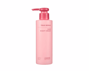 Нічний незмивний крем для сухого та пошкодженого волосся AMOS Professional True Repair Hair Night Cream 180 ml
