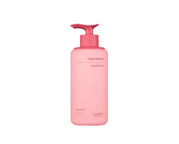Шампунь для сухого та пошкодженого волосся AMOS Professional True Repair Shampoo 500ml