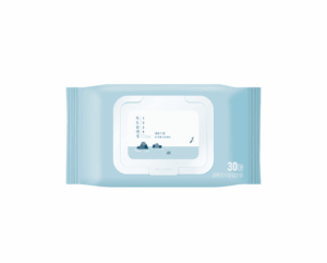 Очищувальні серветки з морською водою ROUND LAB 1025 Dokdo Cleansing Tissue 30 sheets