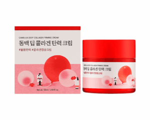 Крем з колагеном  ROUND LAB Camellia Deep Collagen Firming Cream 50 ml