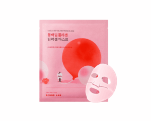 Гелева маска з колагеном  ROUND LAB Camellia Deep Collagen Firming Gel Mask 34 ml