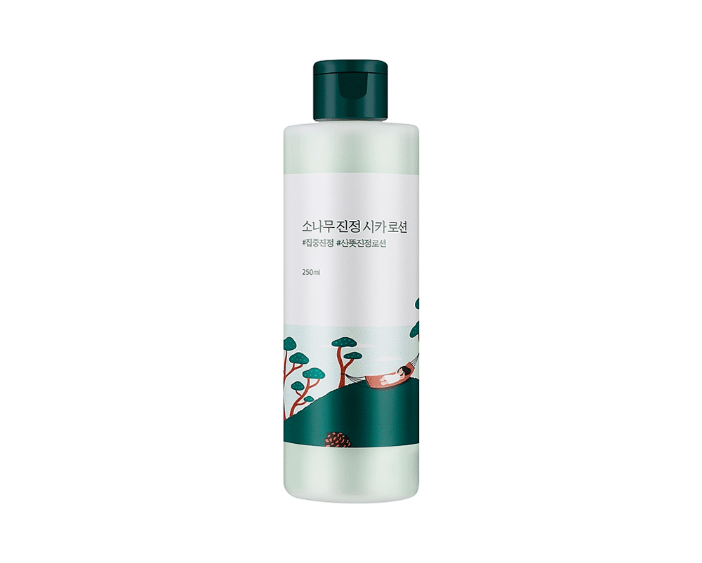 Заспокійливий лосьйон з екстрактом голок сосни ROUND LAB Pine Calming Cica Lotion 250 ml