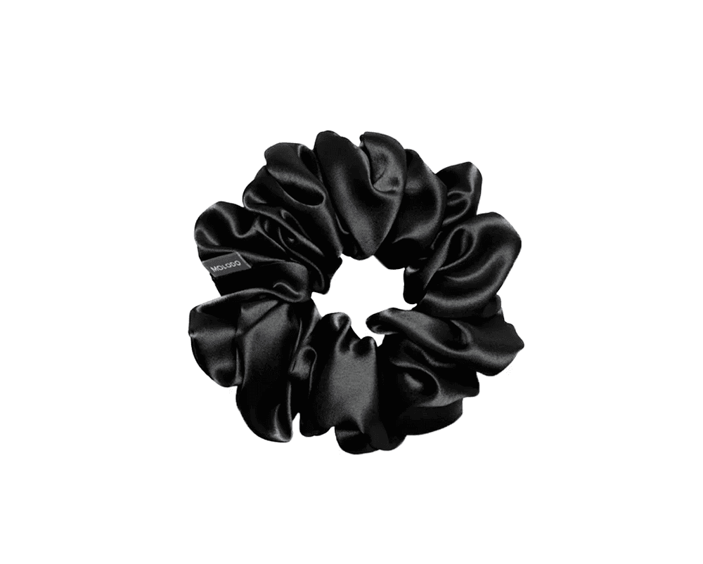 Шовкова резинка Molodo L Чорний