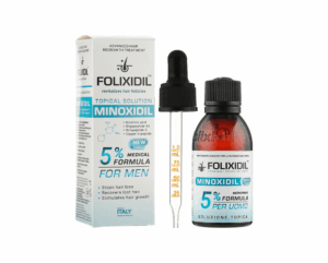 Лосьйон від випадіння волосся Folixidil Minoxidil 5% 60ml