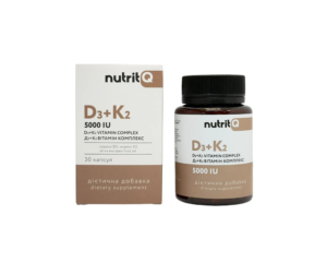 Комплекс вітаміну Full Force D3 + K2 5000 Мо Vitamin Complex 5000 Iu