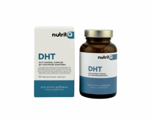 Дієтична добавка ДГТ контроль комплекс NutritQ DHT Control Complex 60 капсул